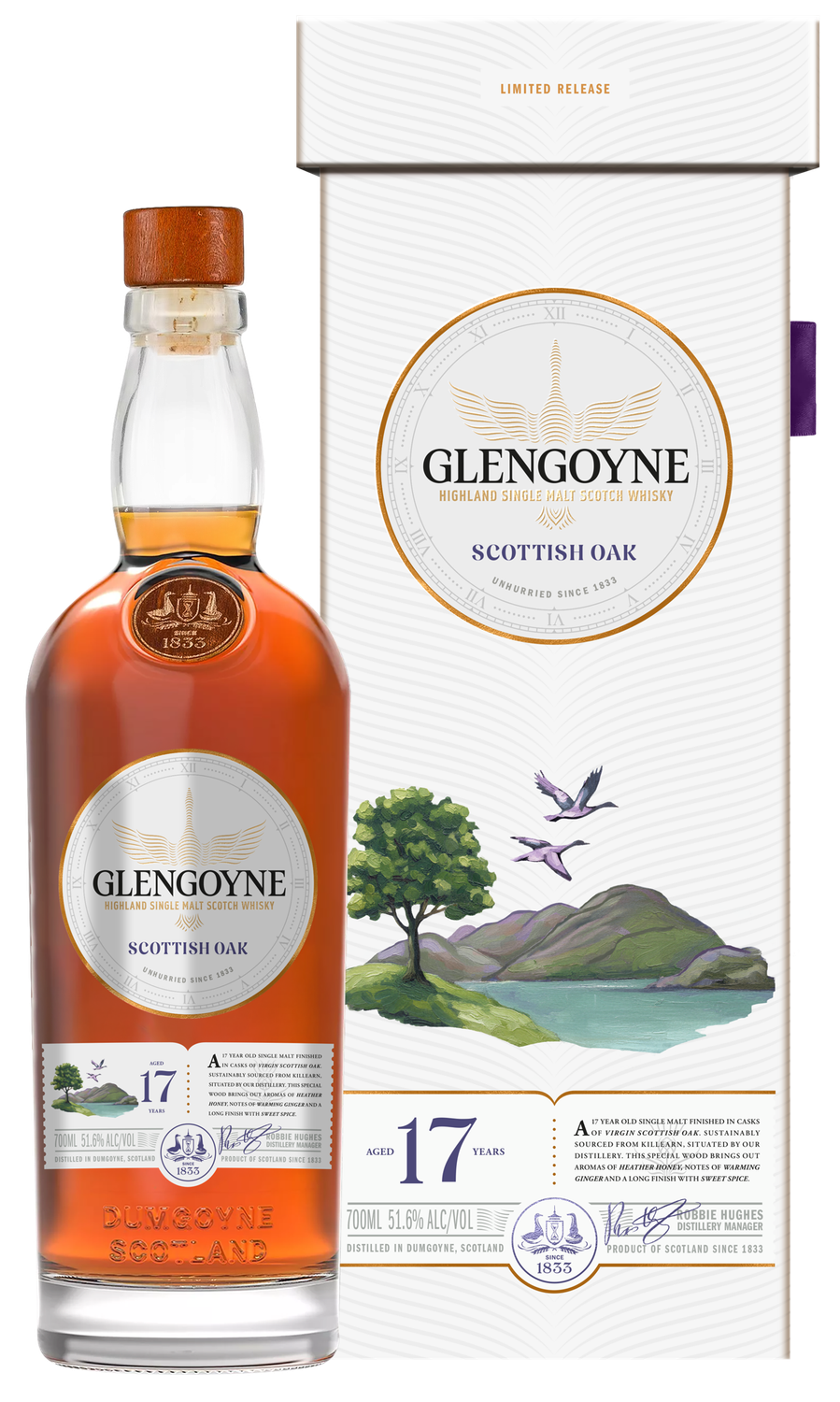 Glengoyne Scottish Oak 17 years - Single Malt - 51.6%