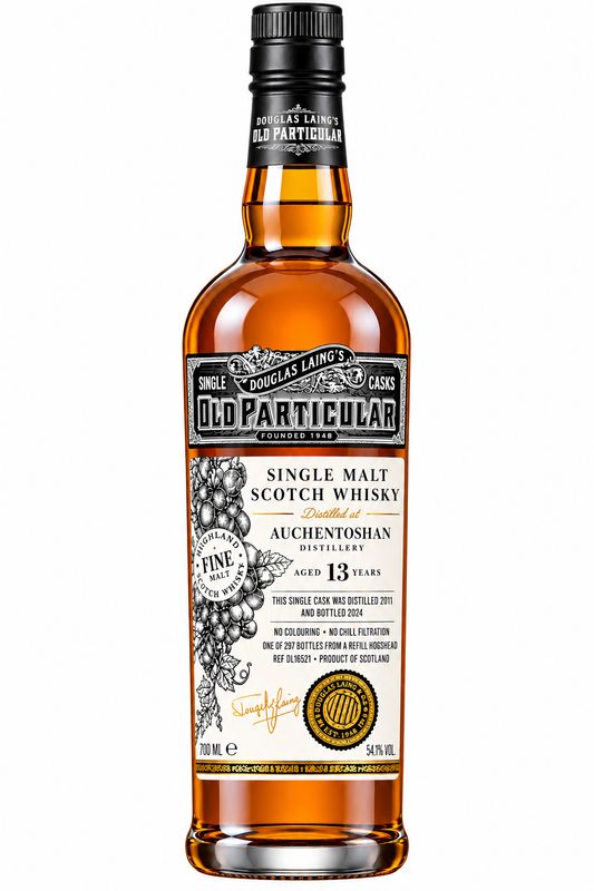 Douglas Laing - Old Particular - Auchentoshan 13 years - (wine cask collection) -54.1% Douglas Laing - Old Particular - Auchentoshan 13 years - (wine cask collection) -54.1%
