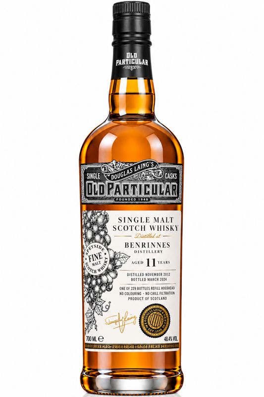 Douglas Laing - Old Particular - Benrinnes 11 years - (wine cask collection) - 48.4% Douglas Laing - Old Particular - Benrinnes 11 years - (wine cask collection) - 48.4%