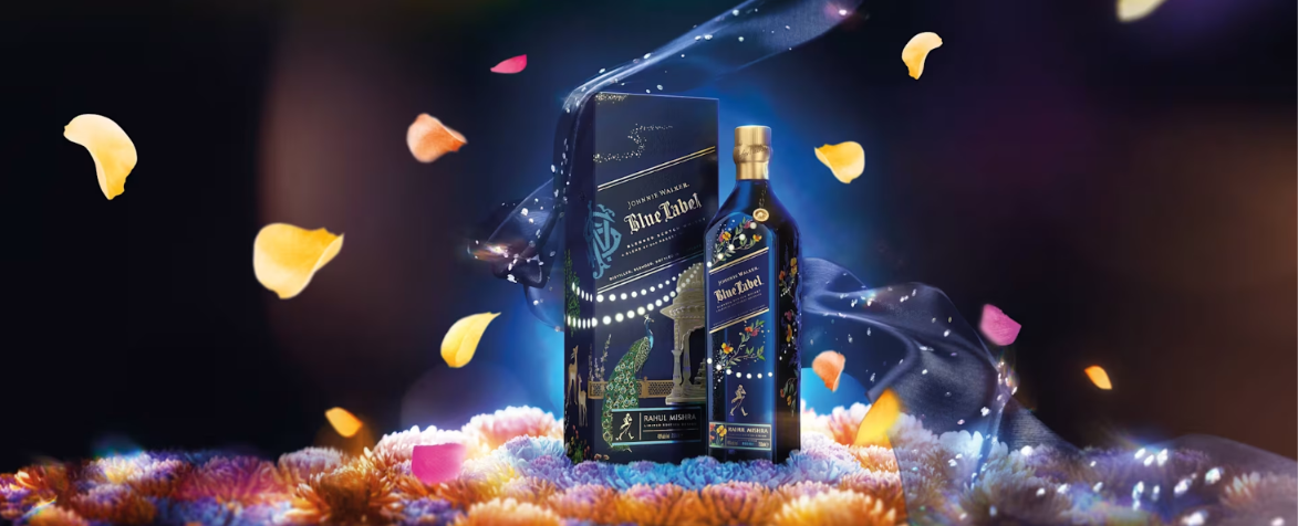 Johnnie Walker Blue Label - Festive Blend Diwali - 40.8% Johnnie Walker Blue Label - Festive Blend Diwali - 40.8%