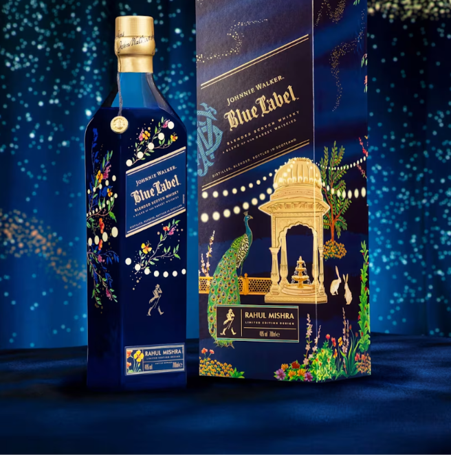 Johnnie Walker Blue Label - Festive Blend Diwali - 40.8% Johnnie Walker Blue Label - Festive Blend Diwali - 40.8%