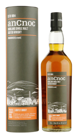 anCnoc - Sherry Cask Finish - Lightly Peated Edition - 40%