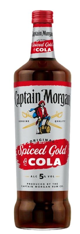 Captain Morgan - Spiced Gold & Cola - 5%