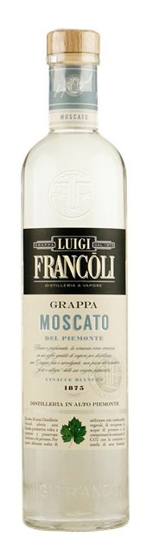 Luigi Francoli Grappa - Moscato - 41,5%