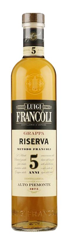 Luigi Francoli Grappa - Riserva 5 Anni - 41,5%