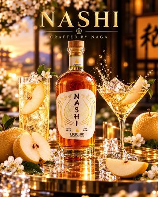Naga Nashi Asian Pear & Aged Rum Liqueur - 25%