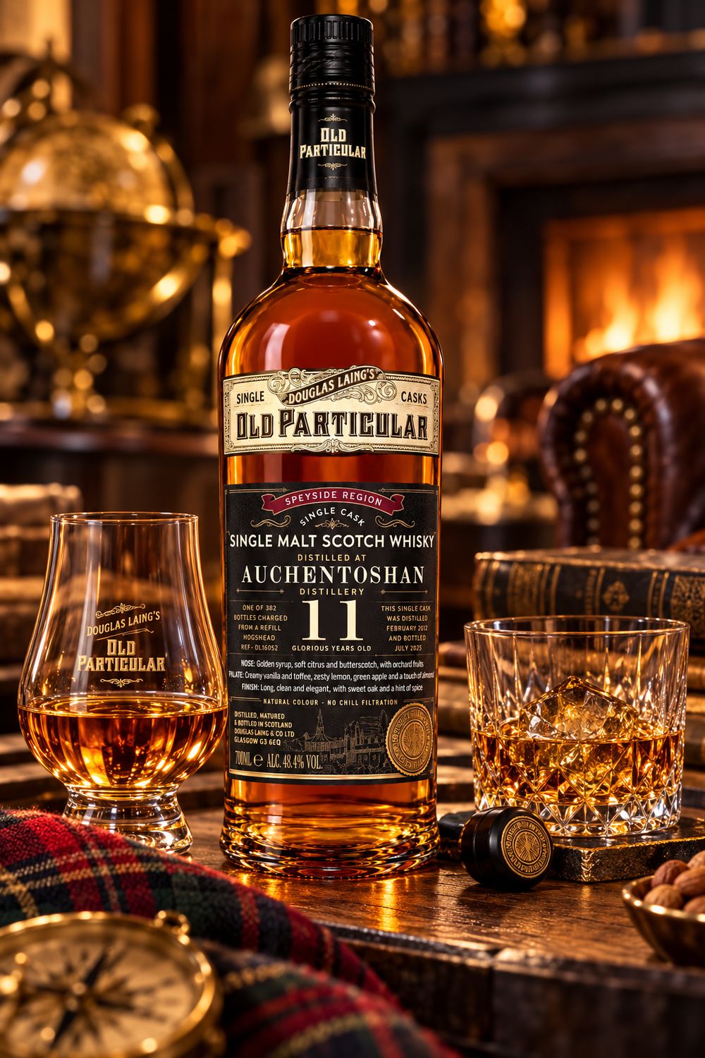 Douglas Laing - Old Particular - Auchentoshan 11 Years -Purple Moscatel Barrel - 48.4% Douglas Laing - Old Particular - Auchentoshan 11 Years -Purple Moscatel Barrel - 48.4%