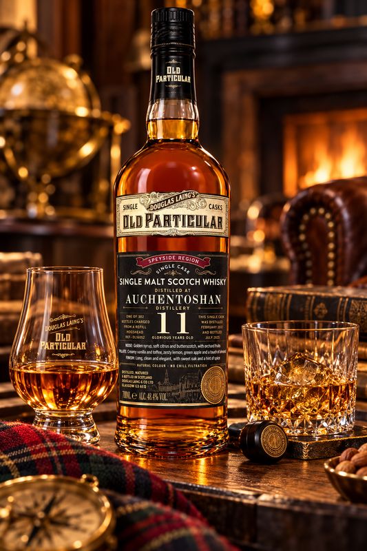 Douglas Laing - Old Particular - Auchentoshan 11 Years -Purple Moscatel Barrel - 48.4%