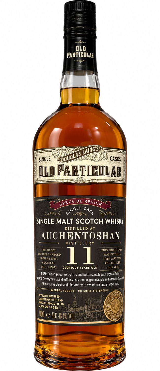 Douglas Laing - Old Particular - Auchentoshan 11 Years -Purple Moscatel Barrel - 48.4% Douglas Laing - Old Particular - Auchentoshan 11 Years -Purple Moscatel Barrel - 48.4%