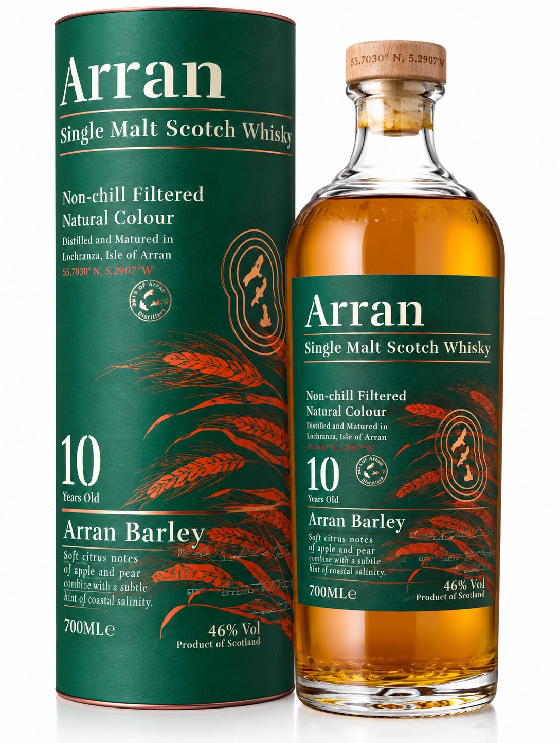 Arran 10 years - Arran Barley Concerto - Batch 002 - 50% Arran 10 years - Arran Barley Concerto - Batch 002 - 50%