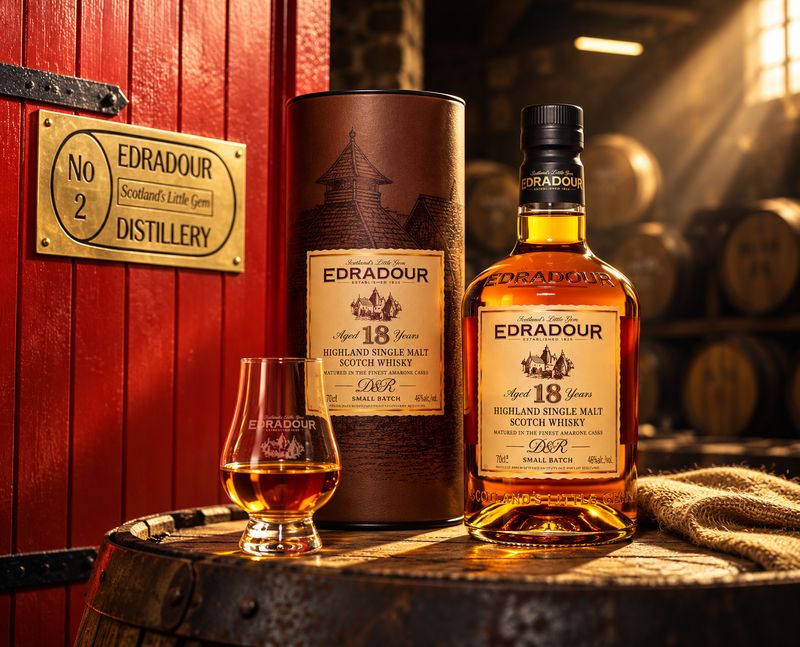 Edradour 18 Years - Small Batch Amarone Cask - 46.0%