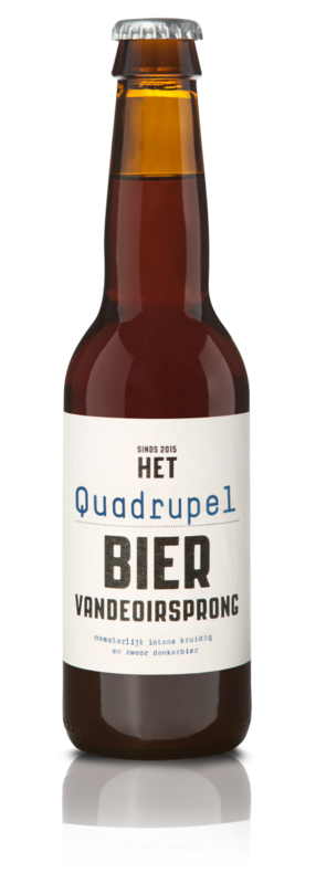 Vandeoirsprong Quadrupel bier - weer leverbaar medio juli