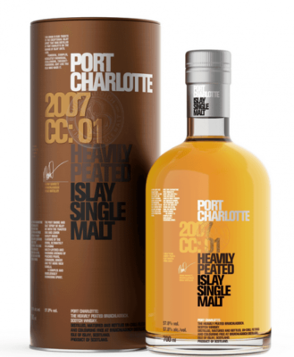 Port Charlotte Heavily Peated - Cognac cask - 2007