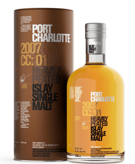 Port Charlotte Heavily Peated - Cognac cask - 2007