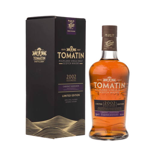 Tomatin 14 years Cabernet Sauvignon Cask - 46% Tomatin 14 years Cabernet Sauvignon Cask - 46%