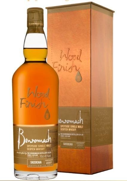 Benromach Sassicaia wood - 8 years - 45% Benromach Sassicaia wood - 8 years - 45%