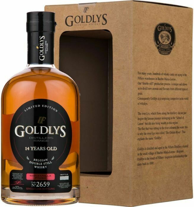 Goldlys Distillers Range - 14 years - Manzanilla - 40% Goldlys Distillers Range - 14 years - Manzanilla - 40%