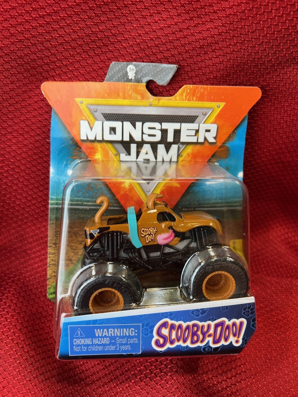 Scooby-Doo Monster Jam Truck signed by Scott Innes