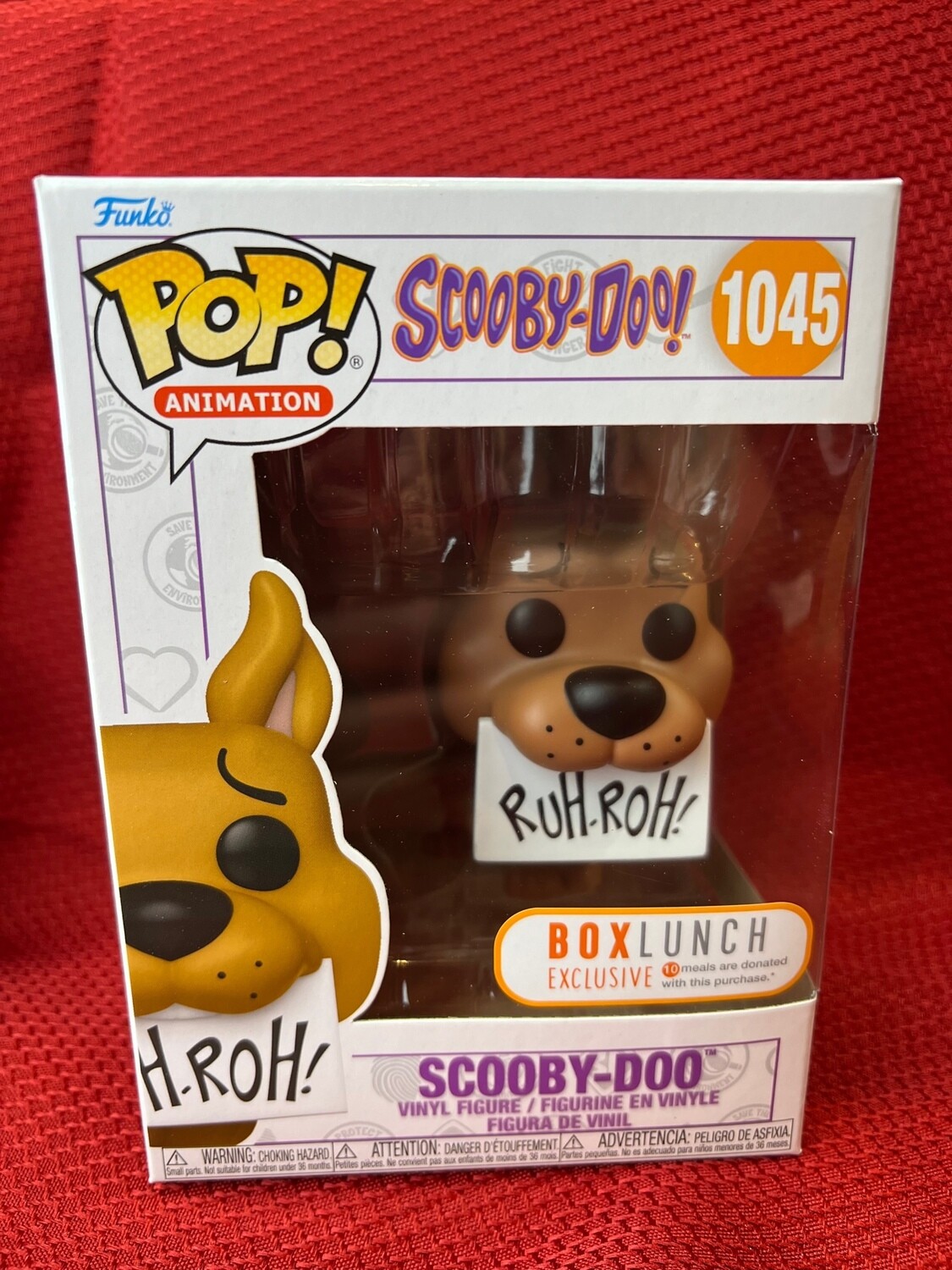 Pop Funko Scooby-Doo signed by Scott Innes