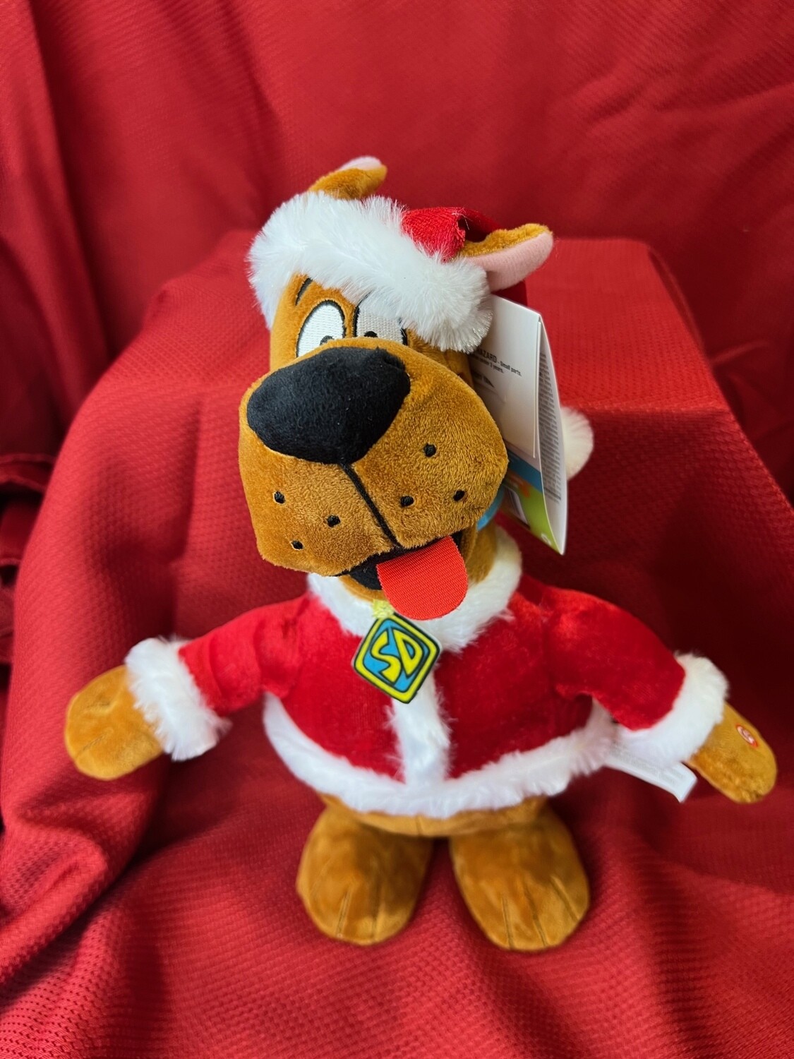 Dancing, Singing Scooby-Doo Santa signed by Scott Innes