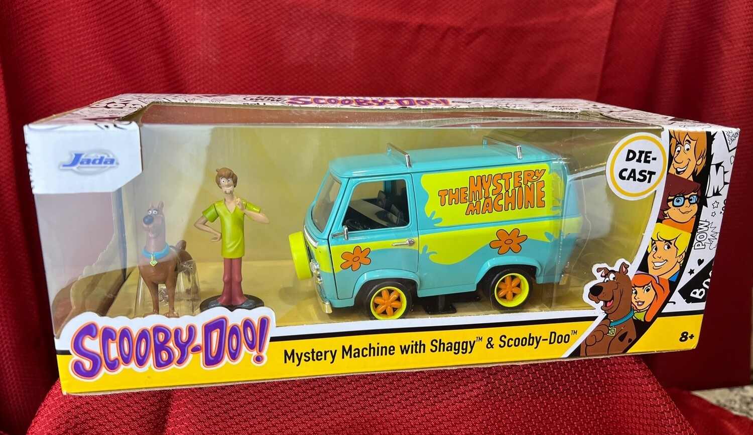 Large Collectors Scooby-Doo Die-Cast Mystery Machine signed by Scott Innes