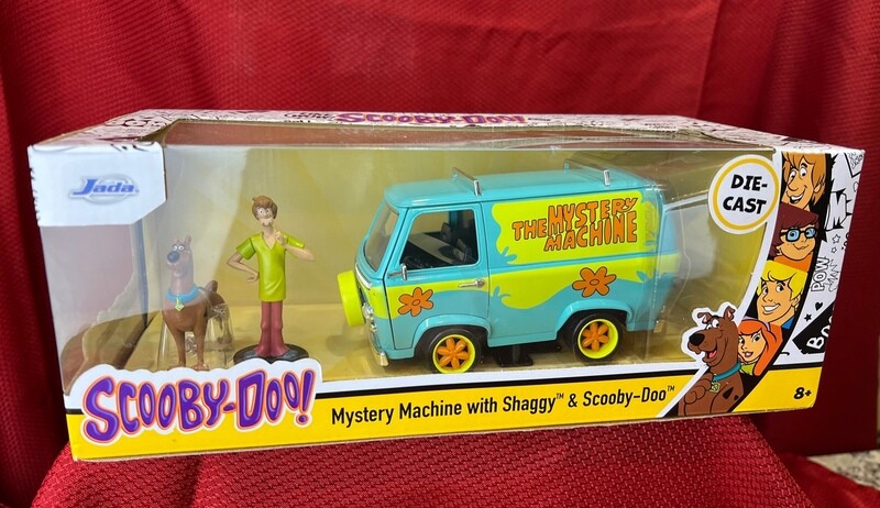 Large Collectors Scooby-Doo Die-Cast Mystery Machine signed by Scott Innes