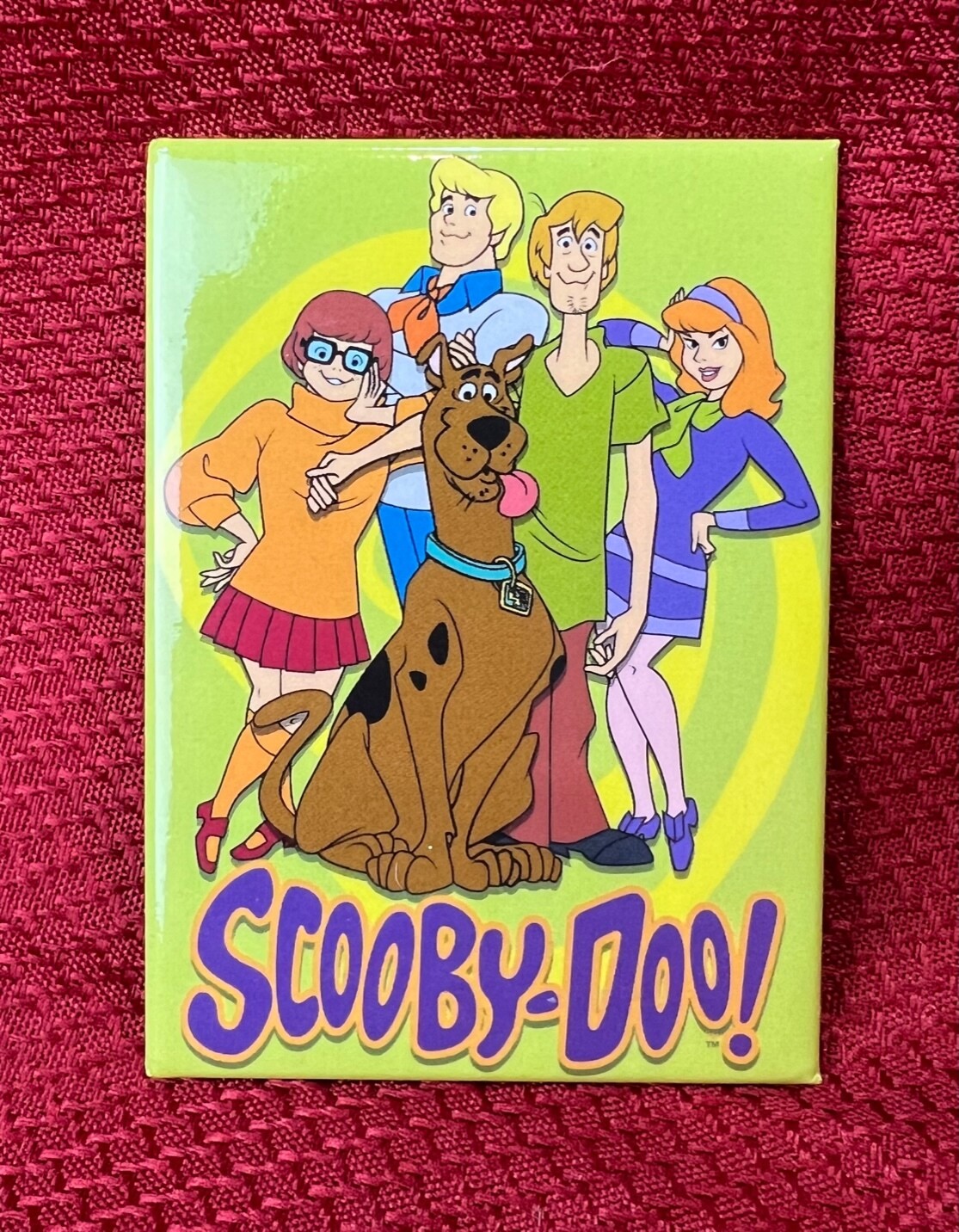 Scooby-Doo Small Magnet signed by Scott Innes