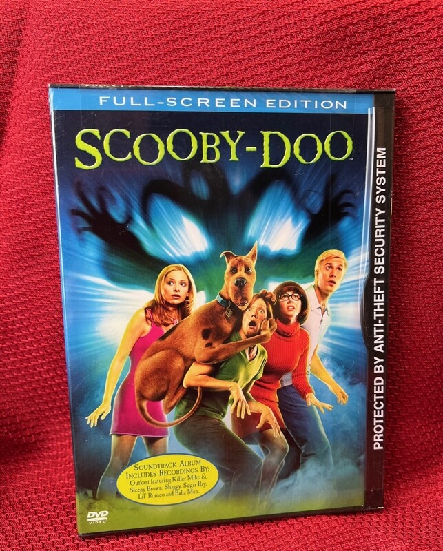 Scooby-Doo Full-Screen Edition DVD signed by Scott Innes