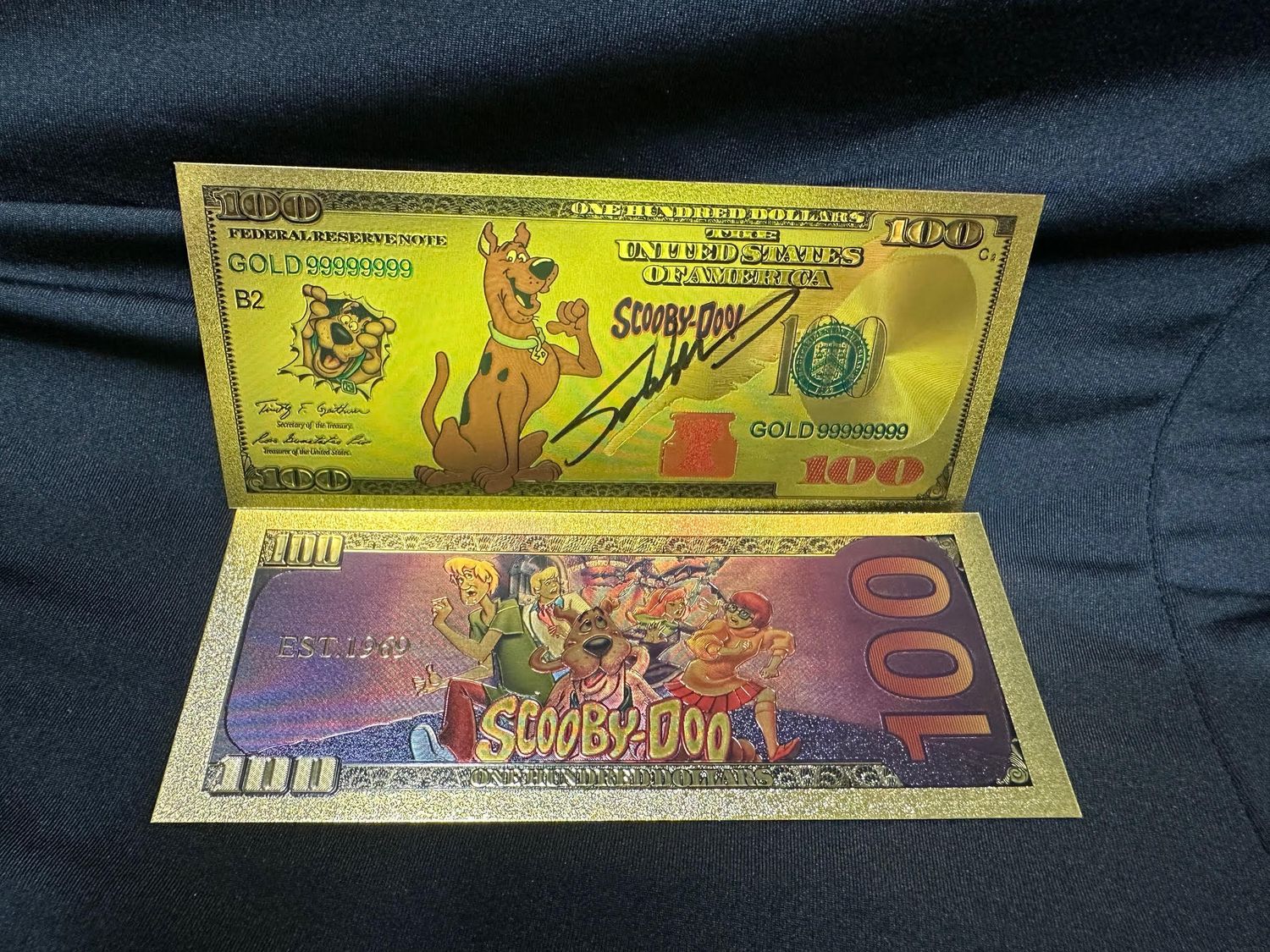 Collectors Scooby Doo $100 Bill