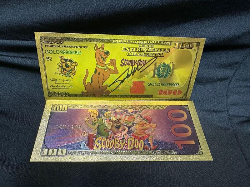 Collectors Scooby Doo $100 Bill