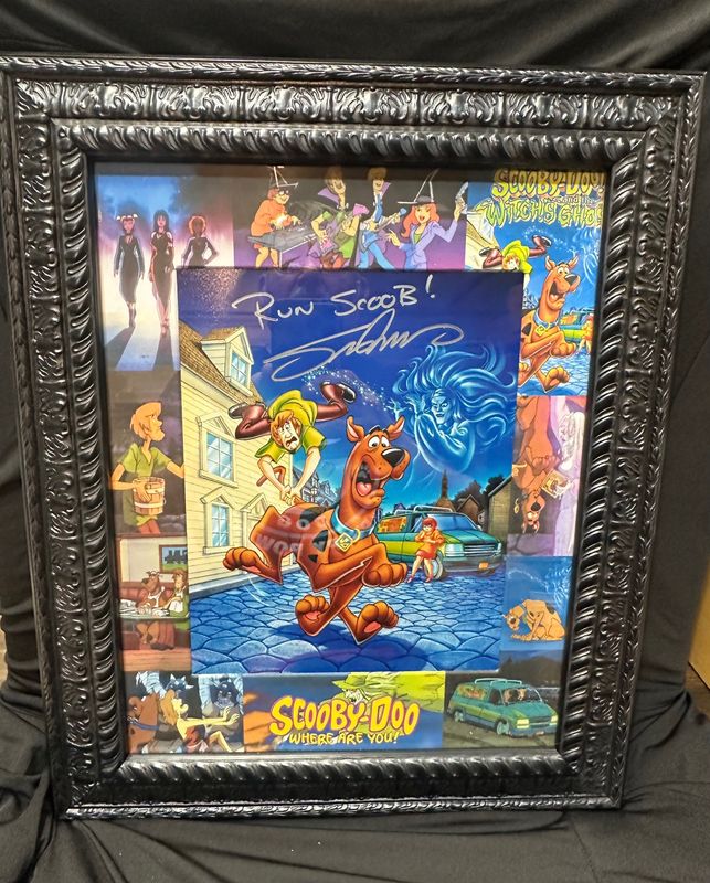 Framed signed Scott Innes 11x14 Witches Ghost Pic