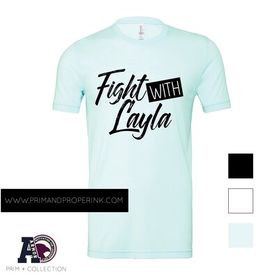 Fight With Layla | Armor Tee by Prim