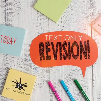 TEXT ONLY FILE REVISION (per file)