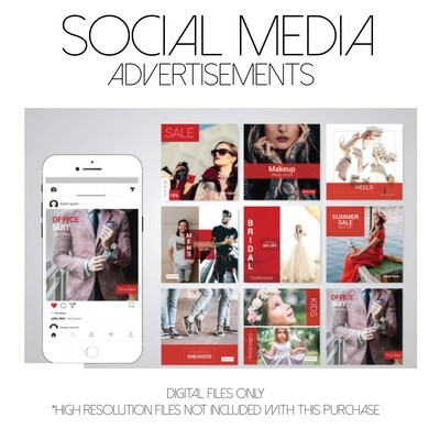 DIGITAL/SOCIAL MEDIA ADVERTISEMENTS