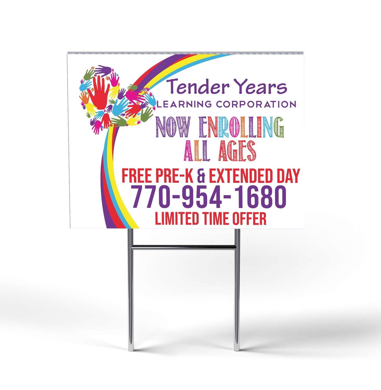 24 x 18 Full Color Yard Sign