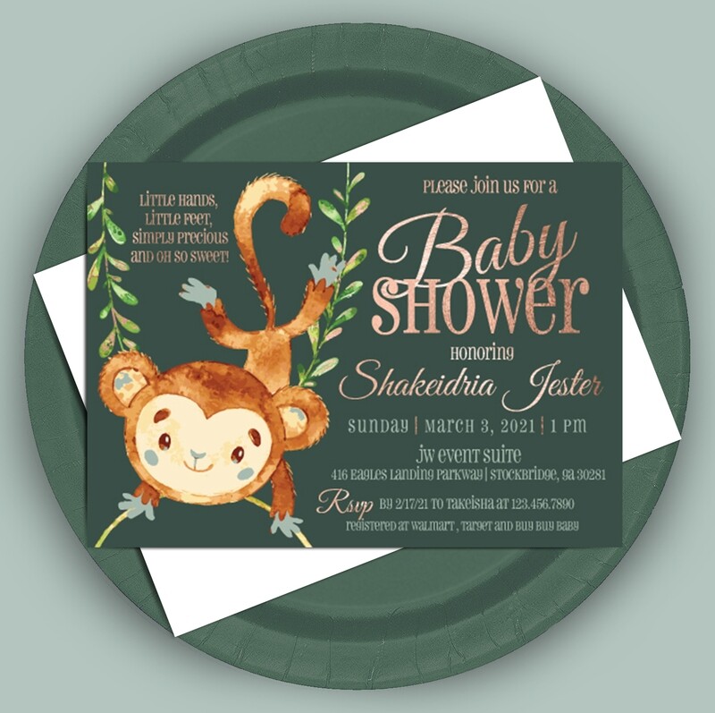 Just Hangin' Around Invitation