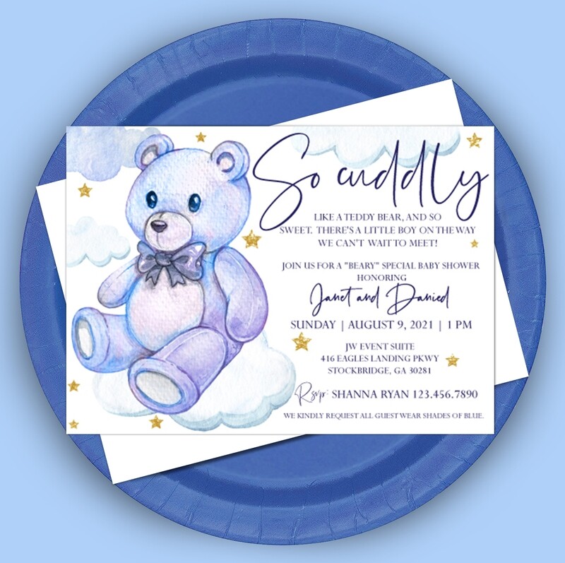 Beary Cute Invitation