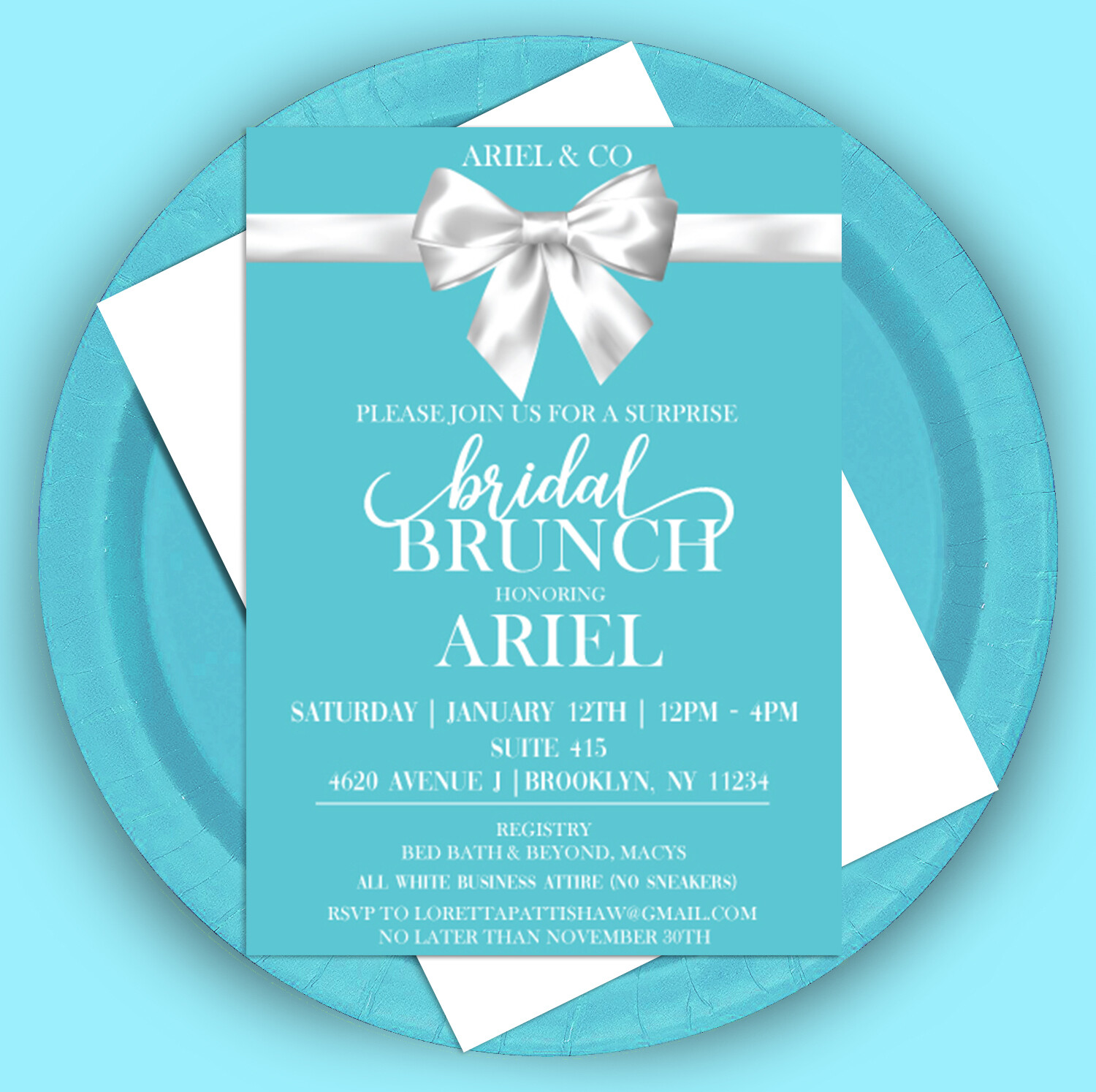 You and Co. Invitation