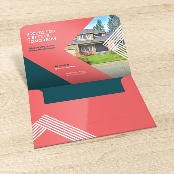9 x 11.5 Sample Kit Pocket Folder