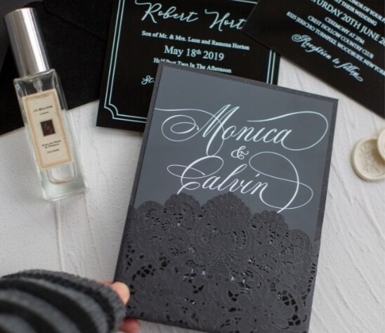 Opaque Acrylic Invitations