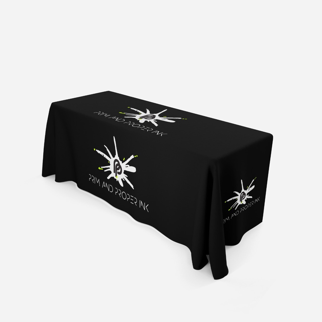 Custom Tablecloth - 8&#39; Table Throw