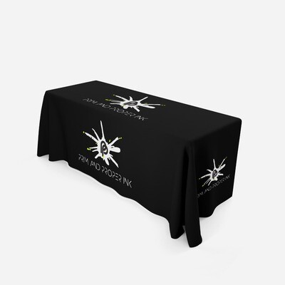 Custom Tablecloth - 8' Table Throw