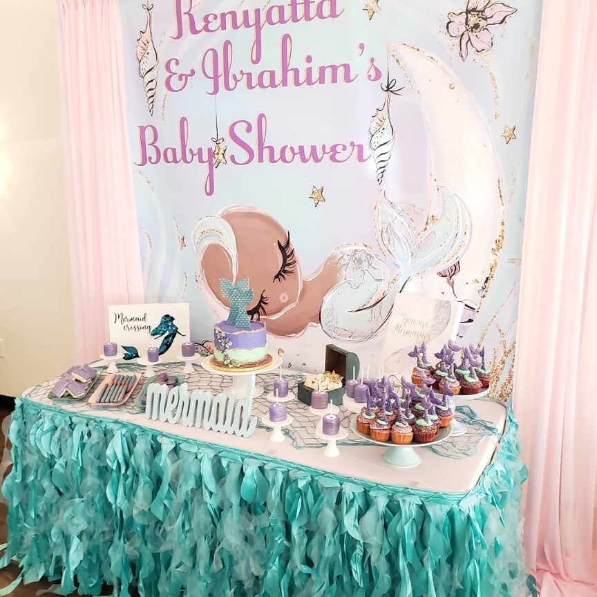 6' x 6' Sweet Table Backdrop