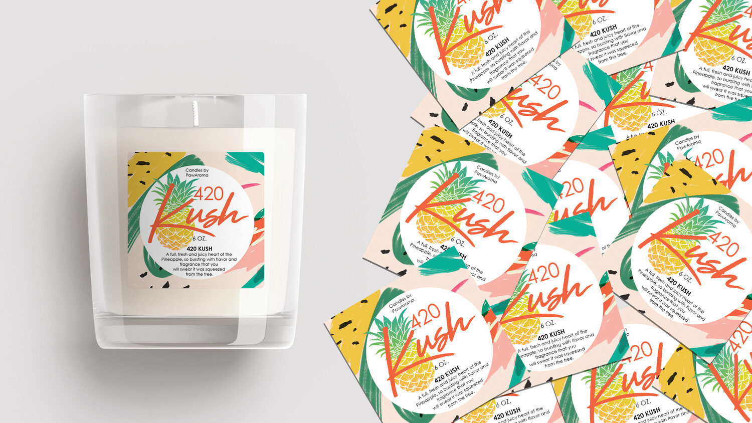 4&quot; x 4&quot; Product Label Design &amp; Print