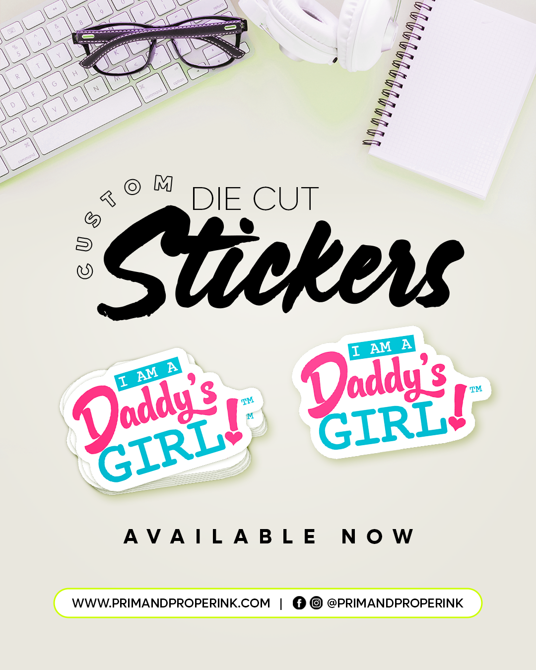 Die Cut Stickers