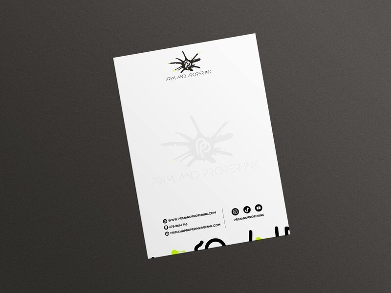 8.5 X 11 LETTERHEAD