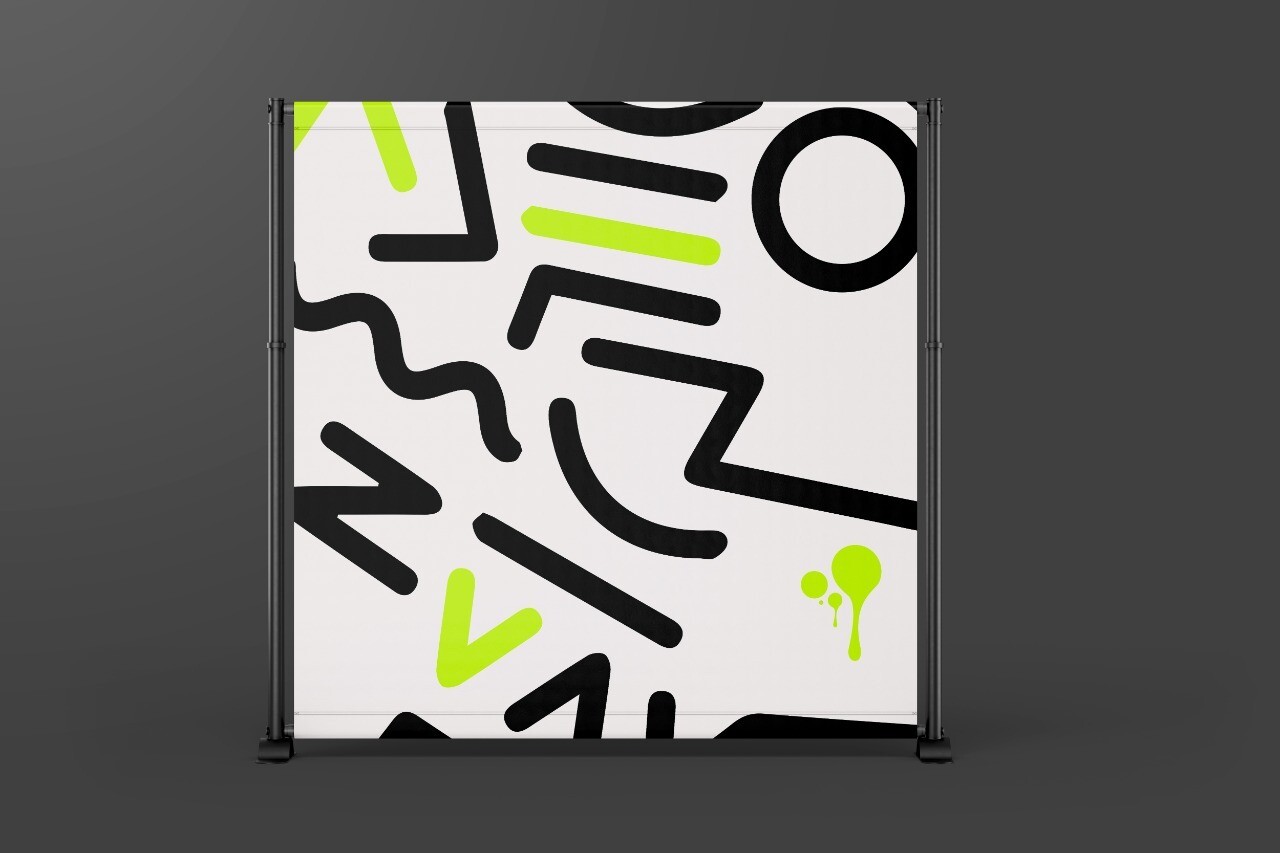 Fabric 10&#39; x 8&#39; Backdrop (Stand is Optional)