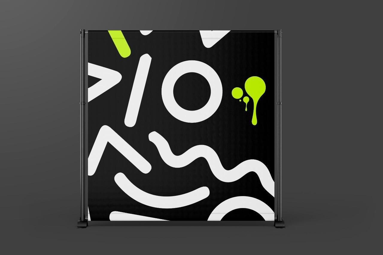 Fabric 8&#39; x 8&#39; Backdrop (Stand is Optional)