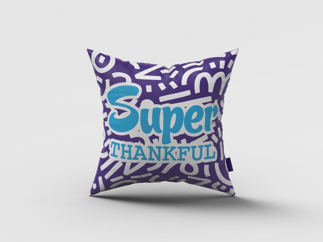 Grief Support Pillows: Super Thankful