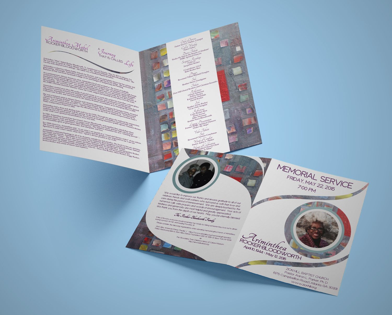 CUSTOM 11" x 17" Oversized Program | Design &amp; Digital File | Design &amp; Digital File ONLY